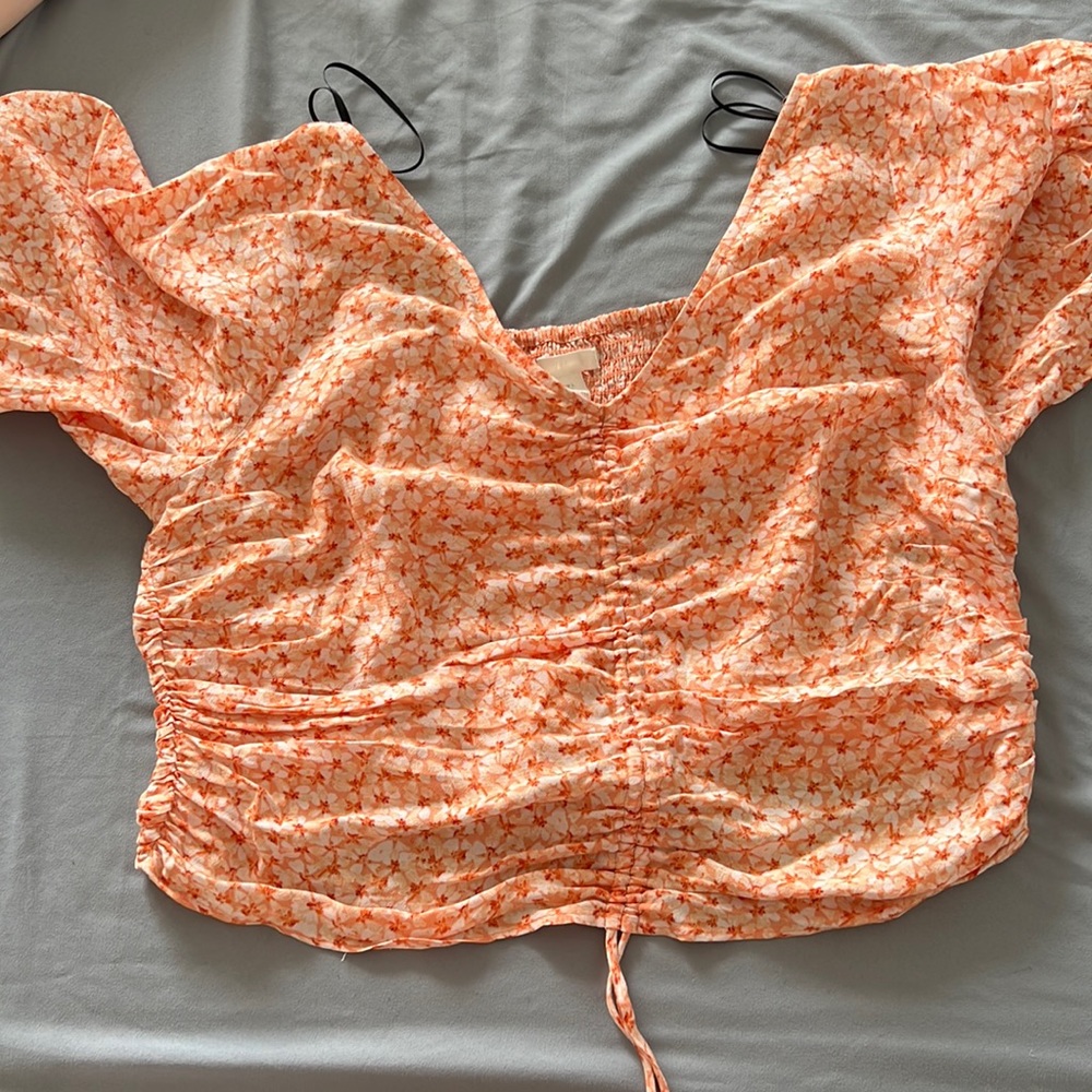H&M Orange Top